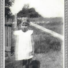 Juanita, July of 1938