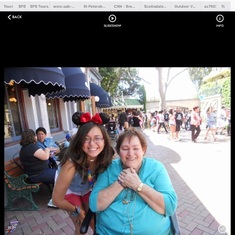 Grandma & Emily - Disneyland