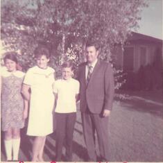 Terry, Juanita, Jim and Doyle 1974