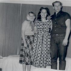 Joanne, Juanita and Jim 1957