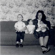 Roger, Terry, Juanita and Jim 1960
