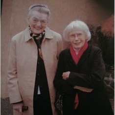 Nita and Marion's 90th birthday