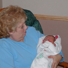 Judy Holding Baby Dakota
