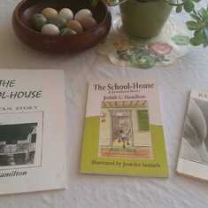 Juds' Books - The School House (both editions) and Rain Carvers