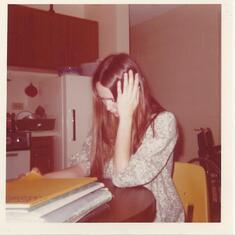judy-70's studying for college