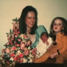 Cordelia being introduced to her big sister for the first time.