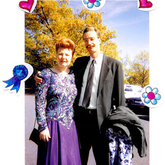 Judy and Clay in 1999