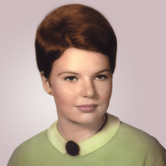 Judy's Winchester High School Yearbook Photo Portrait
