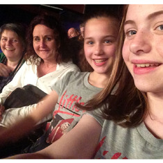 Judith, Lucy, Maddy and Alicia, Selfie at Little Mix 2016