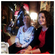 Lucy and Judith , Cliveden House December 2015