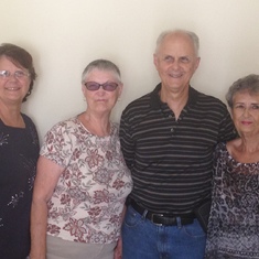 Aunt June, Aunt Donna, Uncle Charles and Nana