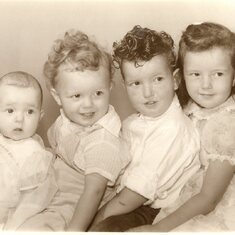 Terri, Steve, Mike & Judy 1956