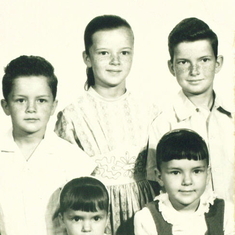 Steve, Judy, Mike, Penny & Terri 1961
