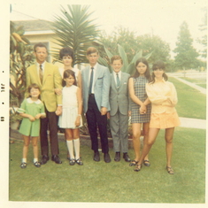 Harry, Patty, Mike, Steve, Terri, Judy, Debbie & Penny 1969