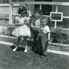 Judy, Mike & Stevve 1955