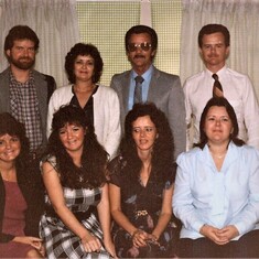 Mike, Patty, Harry, Steve, Penny, Debbie, Judy & Terri - Jan 1985