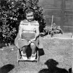 Judy 1955 4th Birthday Cake