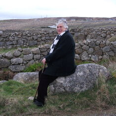 Judy in Ireland, March 2012.