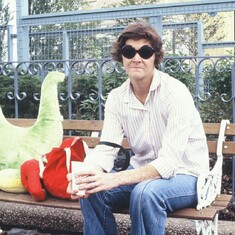 Judy at Six Flags over Great America 1982