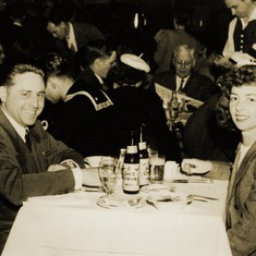 Dad & Mom reunion Chicago circa 1946