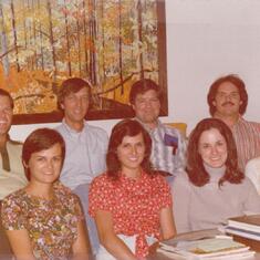 The Eaken sisters & husbands, 1975, Decatur, Alabama