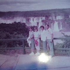 Iguazu Falls--border of Argentina-Brazil 1983