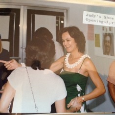 Judy's art show, Guam 1980