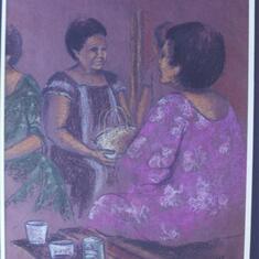Judy's Art, Pastel, Agana Market, Guam