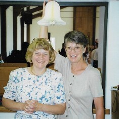 Mom with friend (???) in 1998