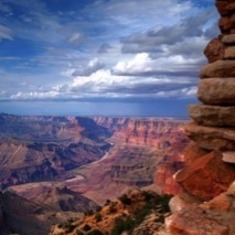 View of the Grand Canyon in Northern Arizona