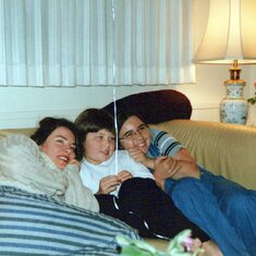 Julia with her nephew, Nicholas Price and niece, Sarah Price Orgega