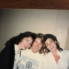 Julie, Alicia and Melissa - back in in the day!