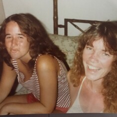 Pietra and Julie - Aloha (we were so tan!)