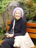 Grandma at the Buchart Gardens