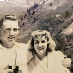 Mom and Dad Early 1950's