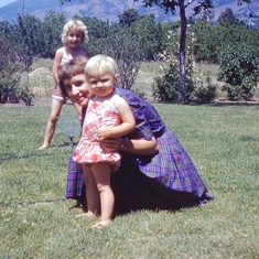 Mom, Laura, Julieann in Kaysville, Utah