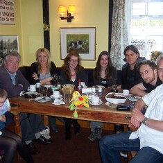 Julian in his element, in The Swan pub sharing his wisdom with the next generation of CBW scholars. 