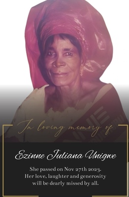 Juliana Unigwe