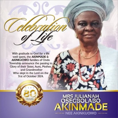 Julianah Osegbolabo Akinmade