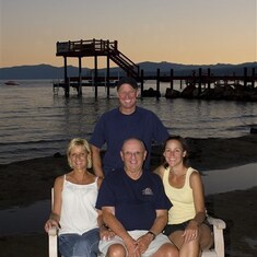 family in tahoe