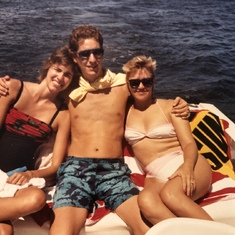 Boat fun in Ft Lauderdale 1989
