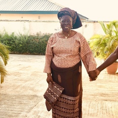 January 1st 2019, Mummy setting out for Church