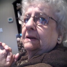 I took this photo of mom December 2012... I love you mom our last  Christmas togetgher