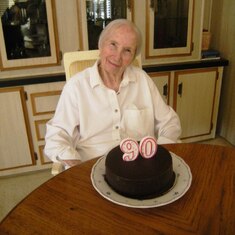 June's 90th birthday