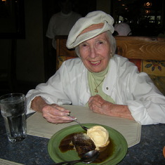 June on her 87th birthday - March 16, 2011