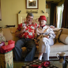 Eric and June - Christmas 2009
