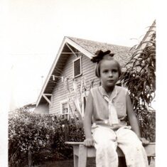 June as a child