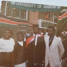 Prof's Graduation from UON