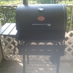the new grill...