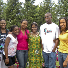 Rose, Dubie, Afoma, Aunty, Dayan, Peggy,
Pittsford, 2009
